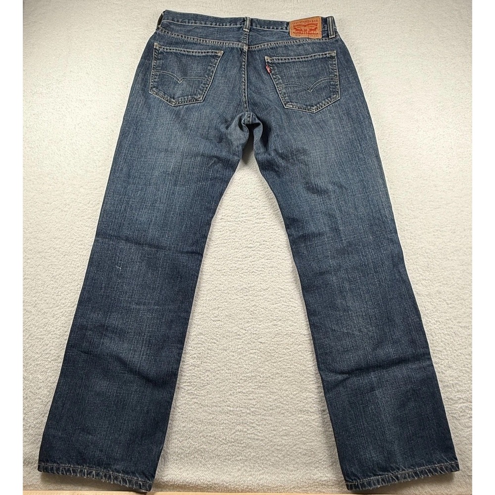Levi's 559‎ Jeans Mens 34x32 Blue Denim Straight Leg City Streetwear 5-Pockets